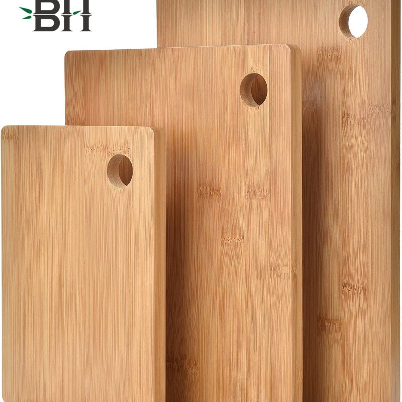 Wood Bamboo Cutting Board – Set of 3