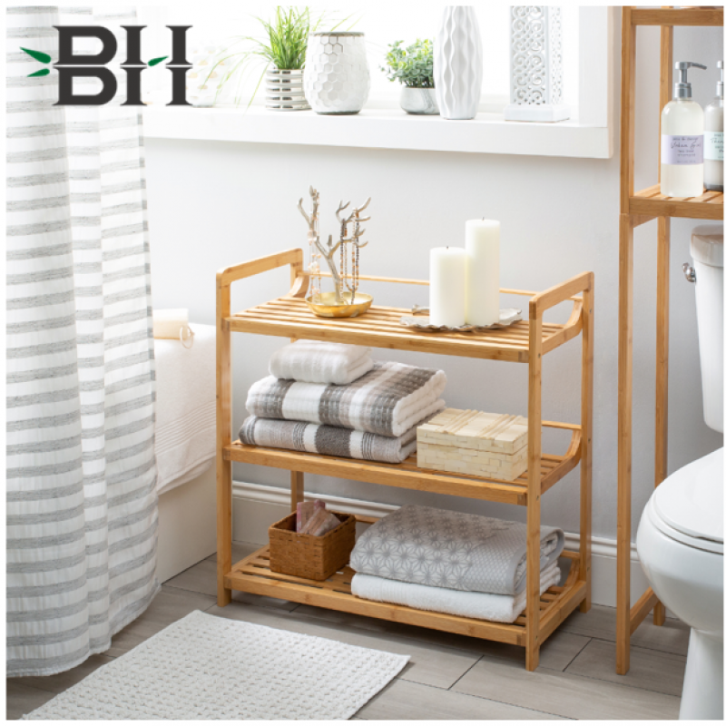 3 Tier Bamboo Organizer Rack