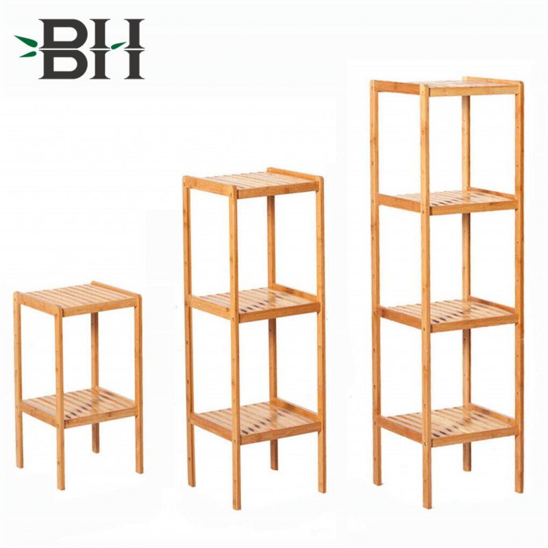 3/4/5-Tier Bamboo Standing Shelf