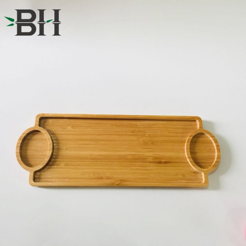 Bamboo Reusable Plates Bamboo Serving Platter Tray