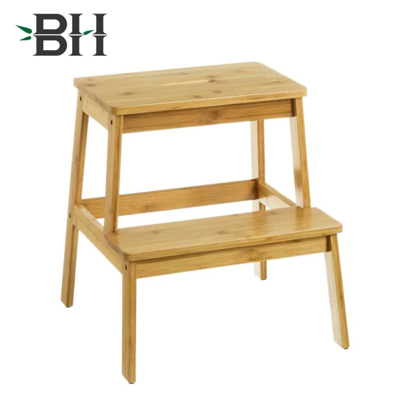 Bamboo 2 Step Stool